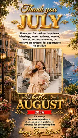 BeyJuly Hello August