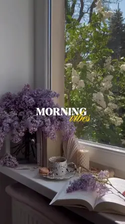morning vibes.