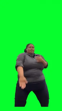 fat girl dance