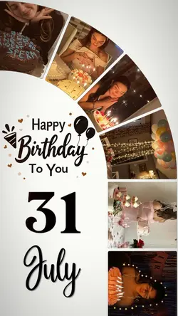 31th July Birthday