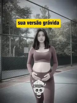 sua versão grávida