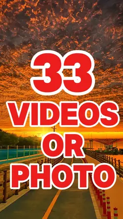 33 videos or photos 
