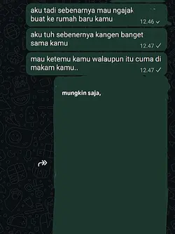 kau menghilang 