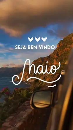 Seja bem vindo Maio