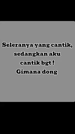seleranya yg cantik 
