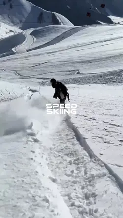 Speed skiing