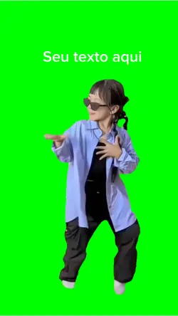 Fundo verde dancinha