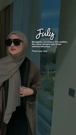 july selesai