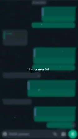 i miss u 3000%