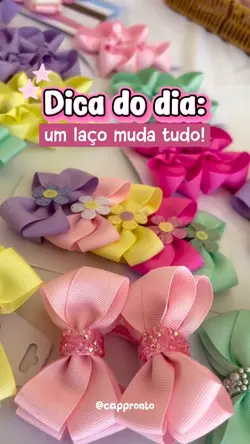 Dica do dia 🎀