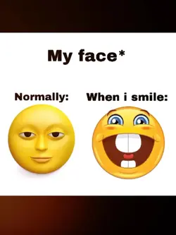 my face 