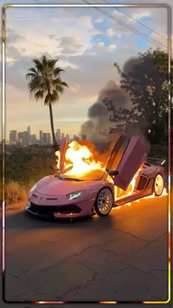 ai generate burning