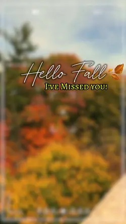 Hello Fall