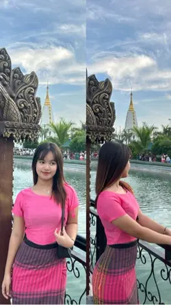 Burmese dress🩷