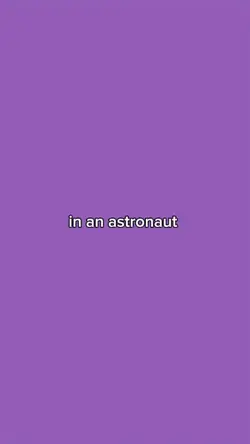 in an astronaut 