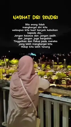 NASIHAT DIRI SENDIRI