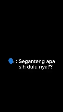 seganteng apa duluny