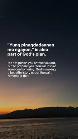 part of God's plan.
