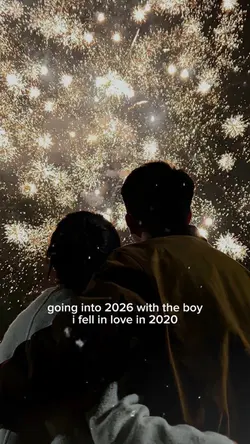 Couple, New Year 