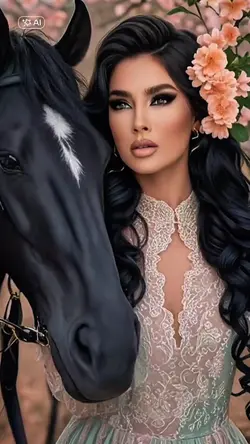 Side horse wedding