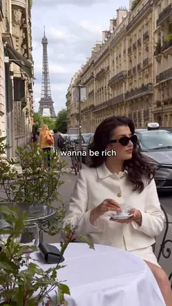 I wanna be rich in..