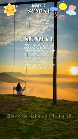 it's Sunday 