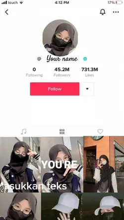 frame profil tiktok