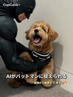 AIがバットマンに捉えられる