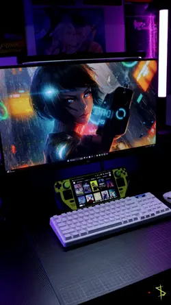 cyberpunk girl.-.
