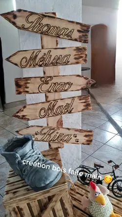 création déco bois 