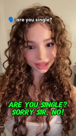 are you single? no