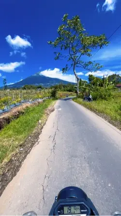 Menikmati perjalanan