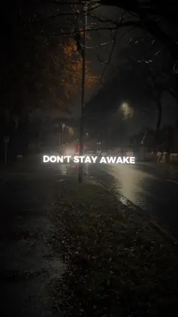 Don’t stay awake