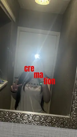 burned out cremation