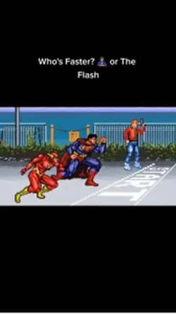 Superman 🆚 the flash