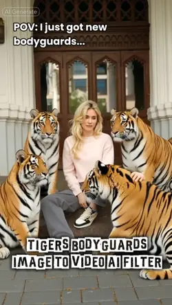 AI Tiger Bodyguards 