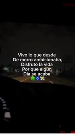 Disfruto la vida 