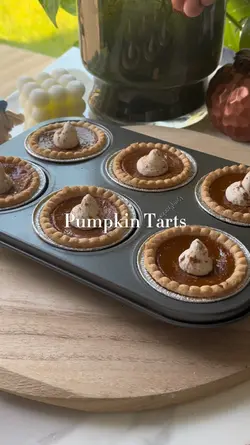 Pumpkin tarts