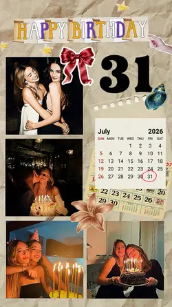 birthday 31 july