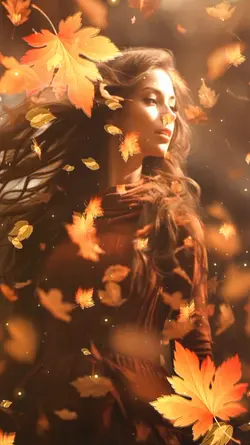 aesthetic fall leave