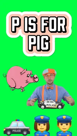 BLIPPI P IS FOR PIG