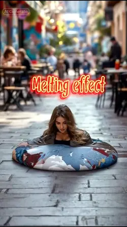 Melting effect