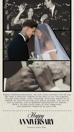 happy anniversary