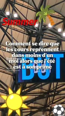 L'été a son prime...