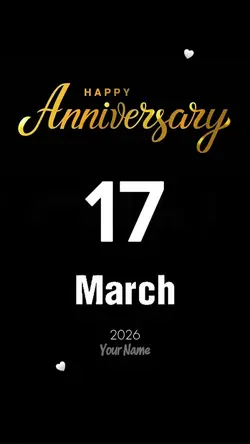 Anniversary template