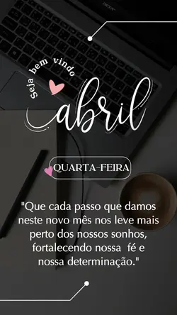 Bem-vindo Abril