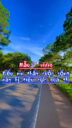 Mẫu 1 video