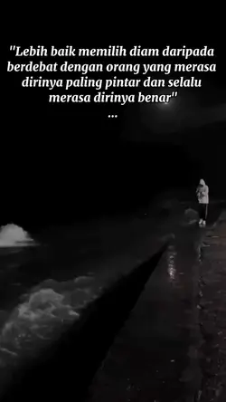 lebih baik diam