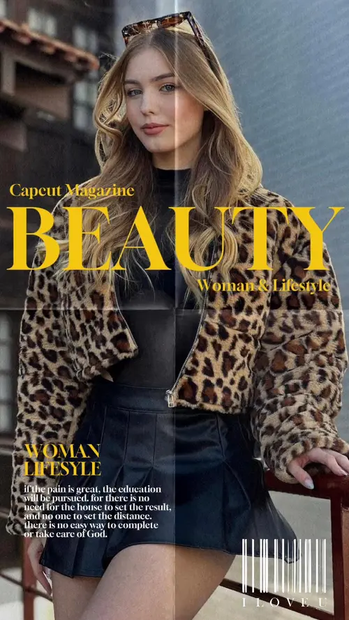 capcut template cover