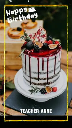 Birthday Teacher